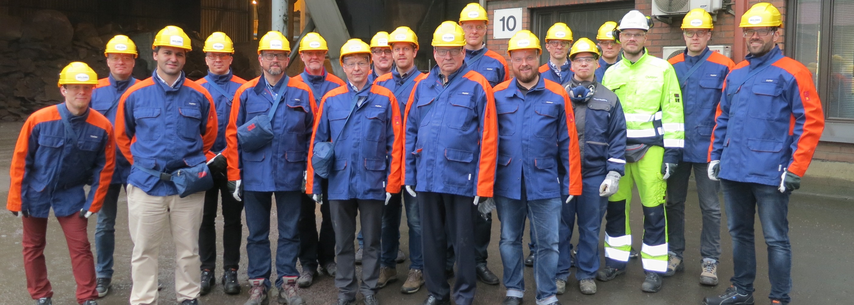Gruppenfoto Boliden