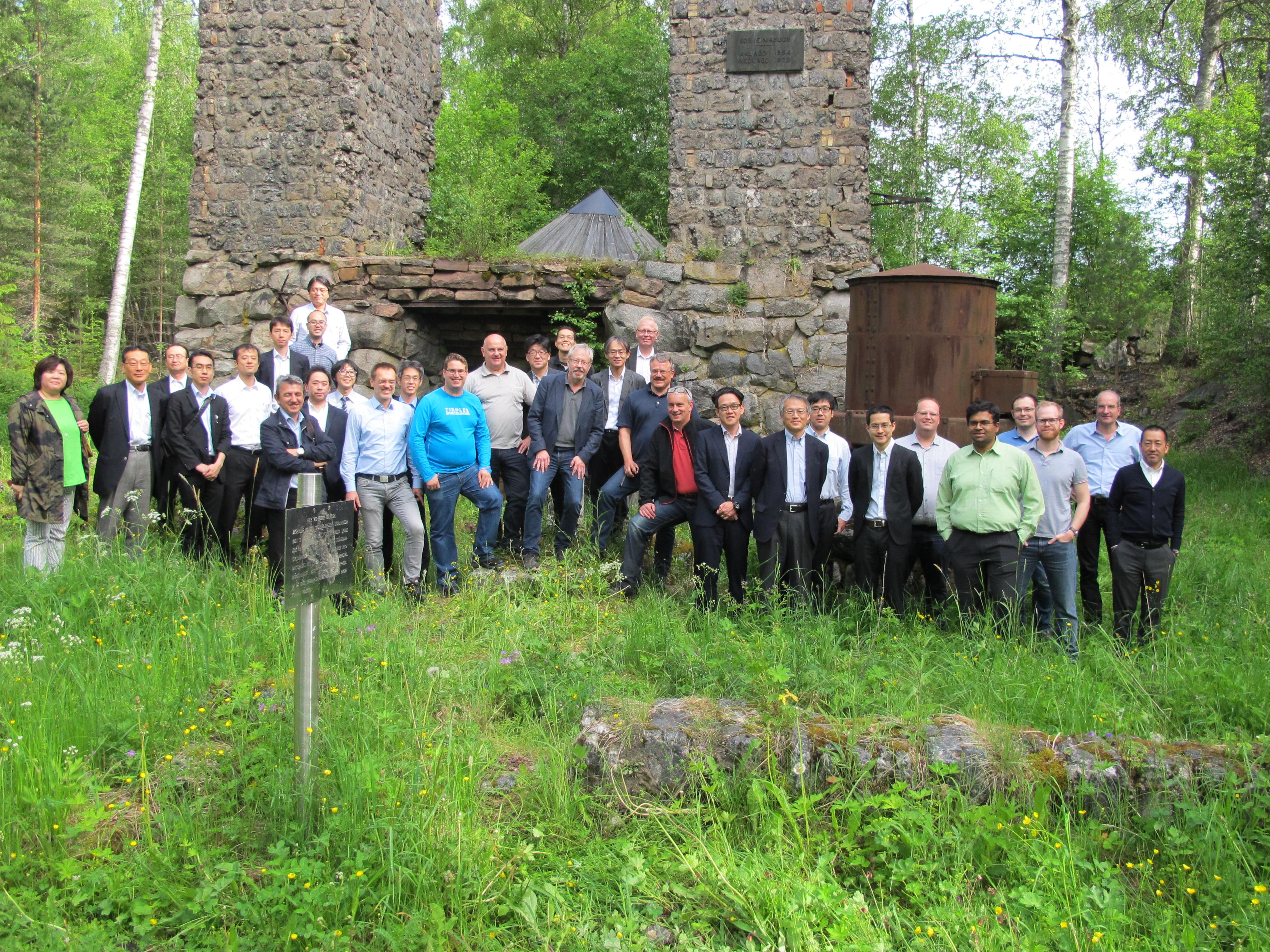 Historical blast furnace