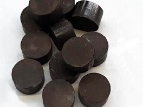 Briquettes with a diameter of 10 mm