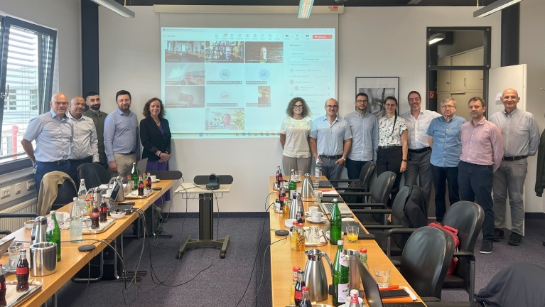 MaxH<sub>2</sub>DR: Second review meeting in Düsseldorf
